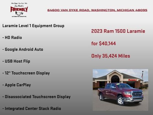 Used 2023 RAM 1500 Laramie image 15
