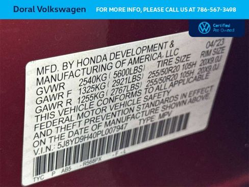 Used 2023 Acura MDX FWD w/ Technology Package image 29