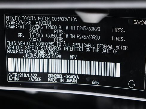 Used 2024 Toyota 4Runner Limited RWD image 44