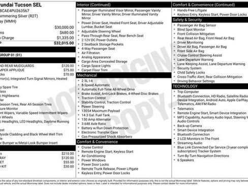 Certified 2023 Hyundai Tucson SEL AWD/4WD image 22