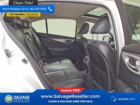 Used 2021 INFINITI Q50 Luxe w/ Cargo Package image 13
