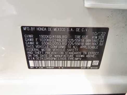 Certified 2023 Honda HR-V Sport image 26