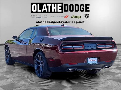 Certified 2021 Dodge Challenger SXT w/ Blacktop Package RWD image 3