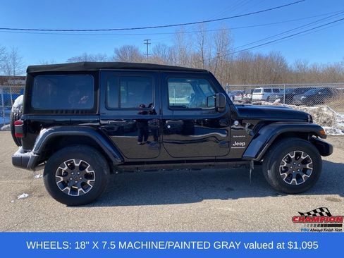 Used 2024 Jeep Wrangler Sahara w/ Technology Group image 8