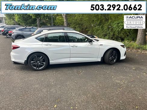 Used 2025 Acura TLX w/ A-SPEC Package AWD/4WD image 3