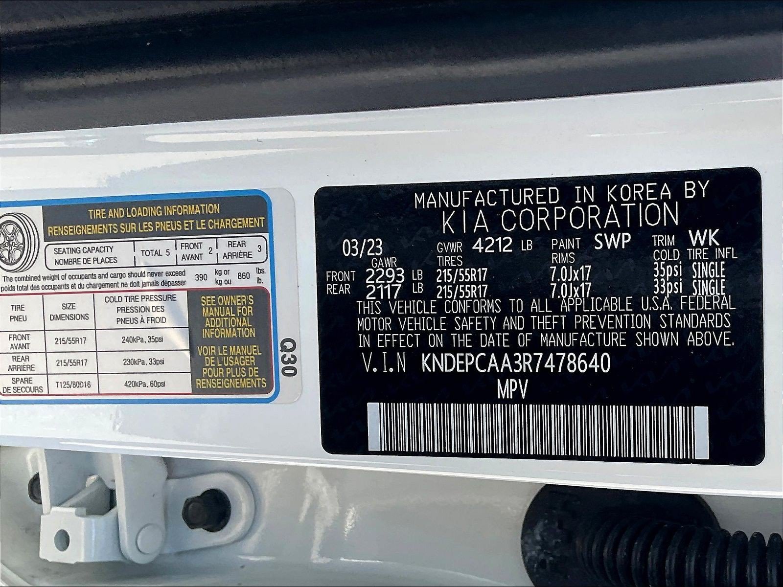Used 2024 Kia Seltos LX AWD/4WD image 21