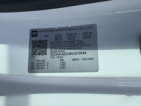 Used 2024 Chevrolet Silverado 1500 W/T w/ WT Fleet Convenience Package image 20