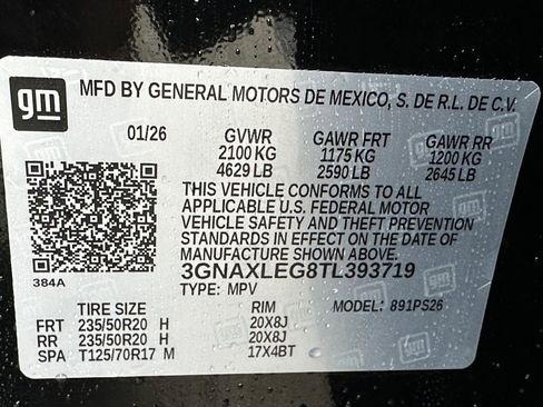 New 2026 Chevrolet Equinox RS w/ Convenience Package III image 22