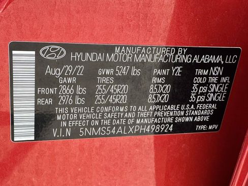 Used 2023 Hyundai Santa Fe Calligraphy FWD image 30