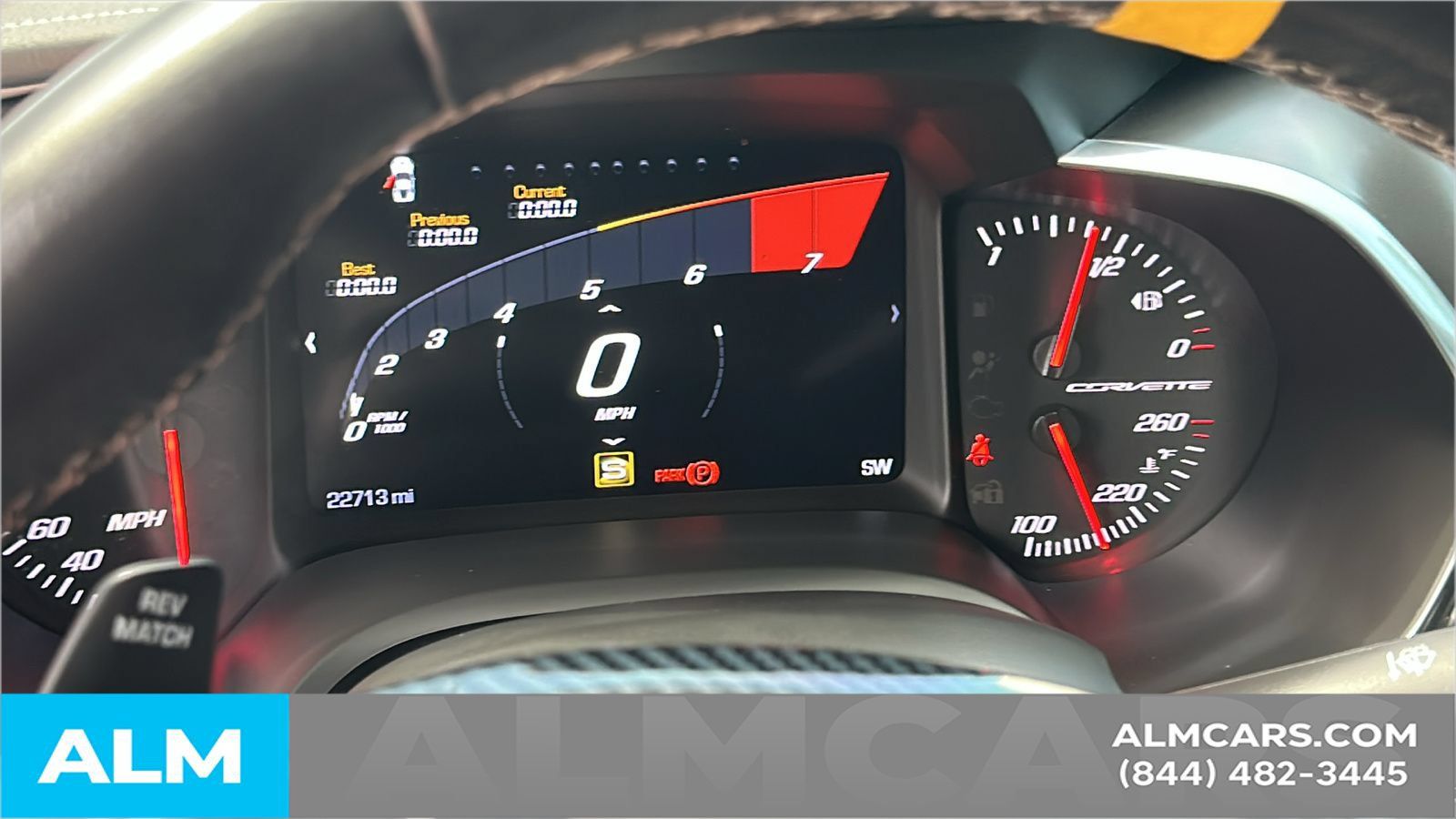 Used 2019 Chevrolet Corvette Stingray Coupe w/ Carbon Flash Badge Package RWD image 29