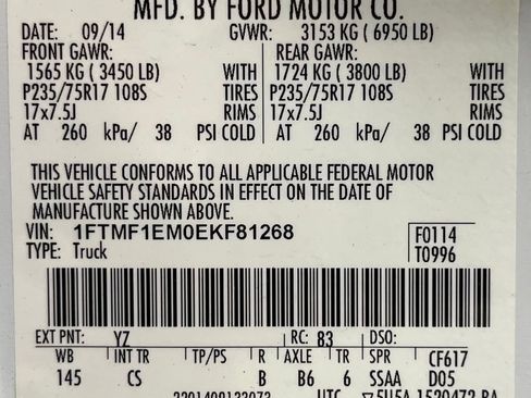 Used 2014 Ford F150 XL w/ Power Equipment Group AWD/4WD image 47
