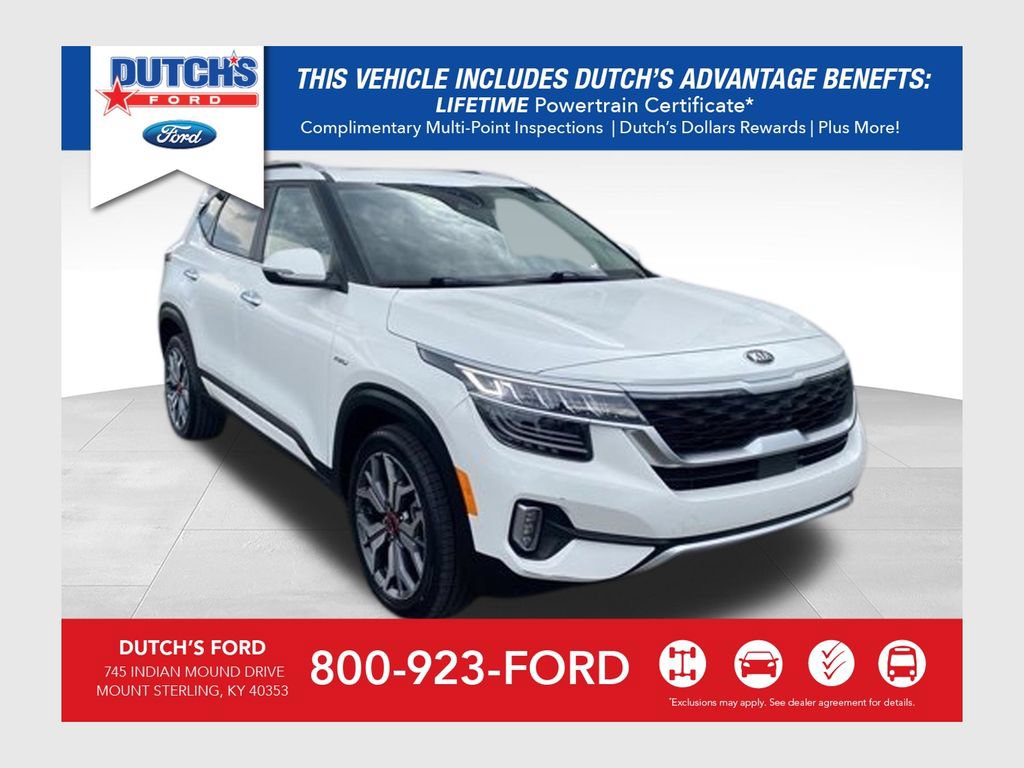 Used 2021 Kia Seltos SX w/ SX Sunroof Package AWD/4WD 360° Tour