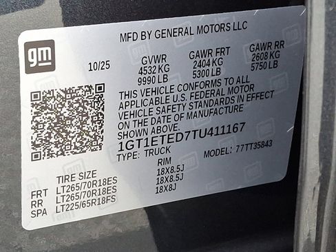 New 2026 GMC Sierra EV Elevation image 10