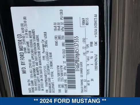 Used 2024 Ford Mustang Premium image 23
