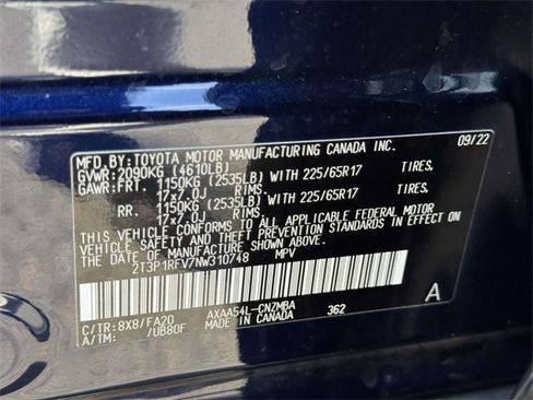 Used 2022 Toyota RAV4 XLE image 17