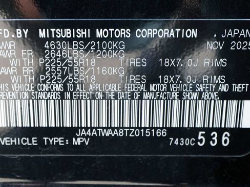 Used 2026 Mitsubishi Eclipse Cross SE AWD/4WD image 12