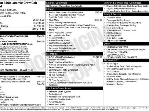 Used 2024 RAM 3500 Laramie AWD/4WD image 28