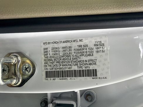 Used 2016 Acura RDX w/ Technology Package FWD image 35