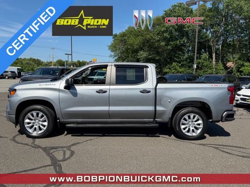 Certified 2023 Chevrolet Silverado 1500 Custom AWD/4WD image 3