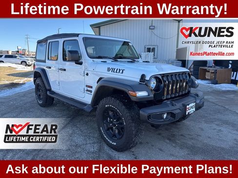 Used 2022 Jeep Wrangler Unlimited Sport AWD/4WD image 1