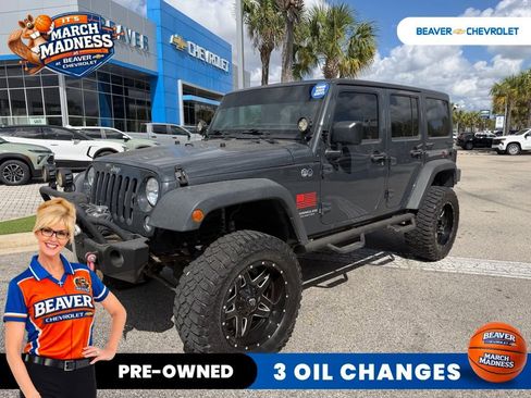 Used 2017 Jeep Wrangler Unlimited Sport w/ Quick Order Package 24S image 1