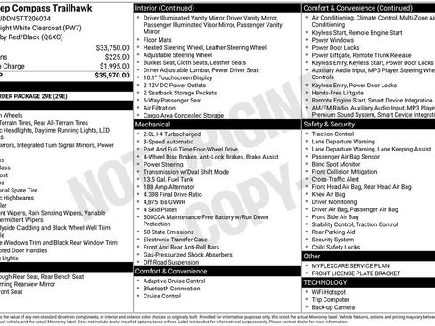 New 2026 Jeep Compass Trailhawk AWD/4WD image 3