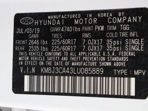 Used 2020 Hyundai Tucson Value AWD/4WD image 34