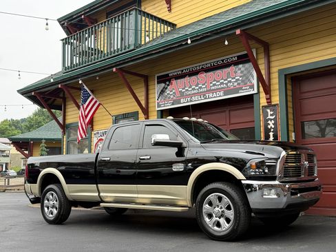 Used 2012 RAM 3500 Laramie Longhorn w/ HD Snow Plow Prep Group AWD/4WD image 1