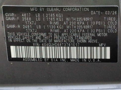 New 2026 Subaru Crosstrek 2.0i Premium AWD/4WD image 32