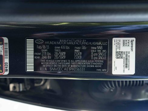 Used 2023 Hyundai Tucson Limited AWD/4WD image 45