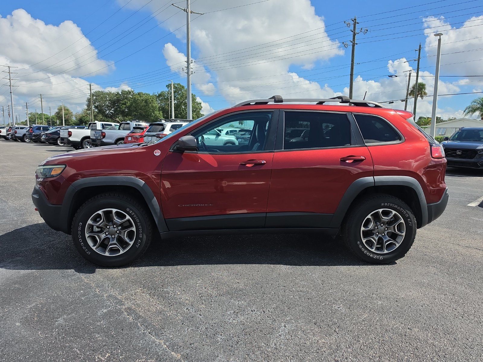 Used 2021 Jeep Cherokee Trailhawk w/ Sun, Sound & Nav Group AWD/4WD image 6