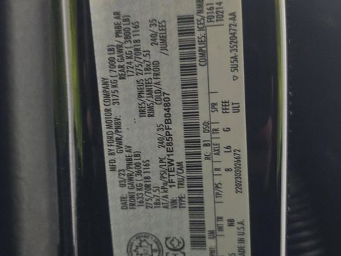 Used 2023 Ford F150 Tremor w/ Equipment Group 402A High image 19