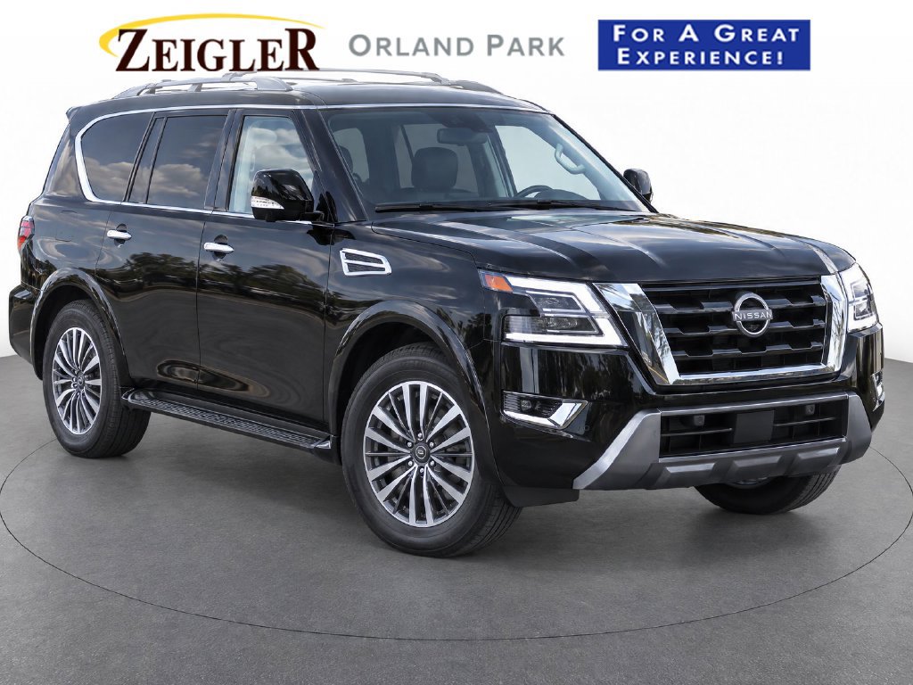 Used 2023 Nissan Armada SL w/ Captain's Chairs Package AWD/4WD image 1