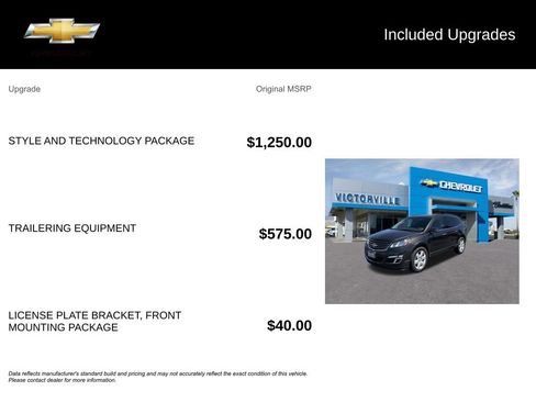 Used 2017 Chevrolet Traverse LT w/ Style and Technology Package AWD/4WD image 5