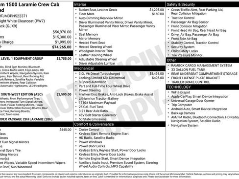 Used 2023 RAM 1500 Laramie AWD/4WD image 3
