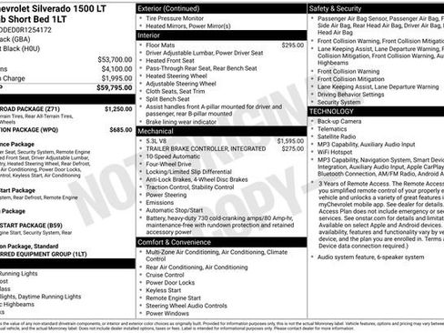 Used 2024 Chevrolet Silverado 1500 LT w/ Z71 Off-Road Package AWD/4WD image 12