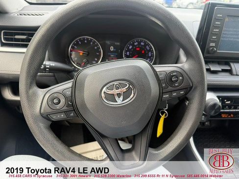 Used 2019 Toyota RAV4 LE w/ All Weather Liner Package AWD/4WD image 13