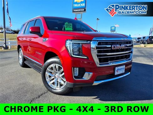 Used 2022 GMC Yukon SLT w/ SLT Premium Package image 1