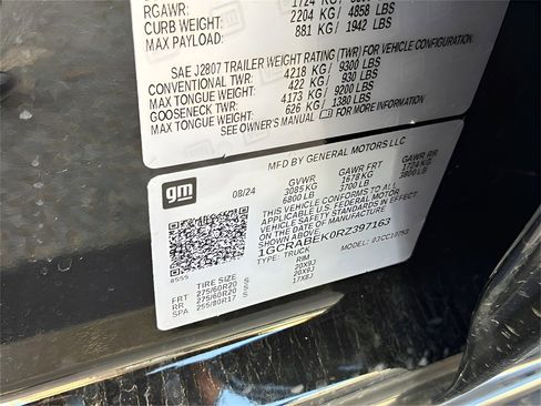 Used 2024 Chevrolet Silverado 1500 Custom image 38