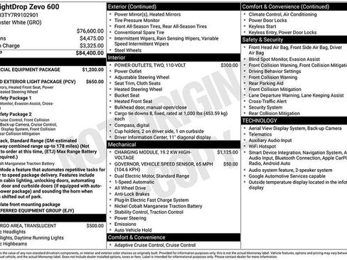 Used 2024 Chevrolet Brightdrop 600 w/ Commercial Equipment Package AWD/4WD image 3