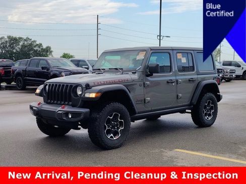Used 2023 Jeep Wrangler Unlimited Rubicon w/ Cold Weather Group AWD/4WD image 1