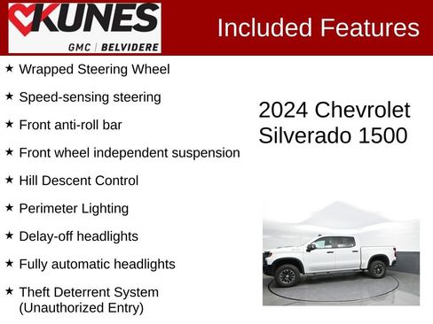 Used 2024 Chevrolet Silverado 1500 ZR2 AWD/4WD image 3