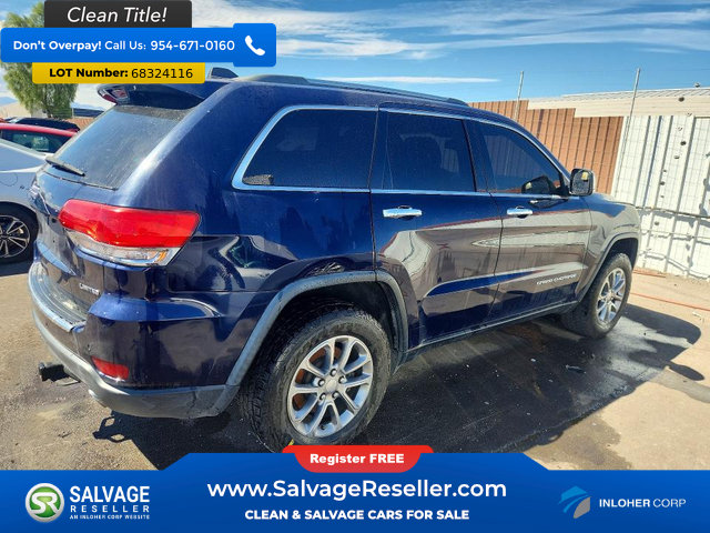 Used 2014 Jeep Grand Cherokee Limited w/ Luxury Group II AWD/4WD image 4