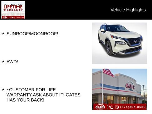Used 2023 Nissan Rogue Platinum w/ Platinum Premium Package AWD/4WD image 7