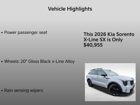 New 2026 Kia Sorento SX image 34