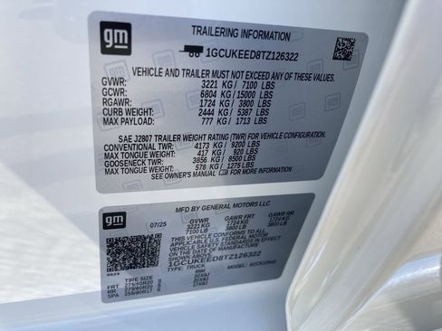 New 2026 Chevrolet Silverado 1500 RST w/ RST All Star Premium Package image 42