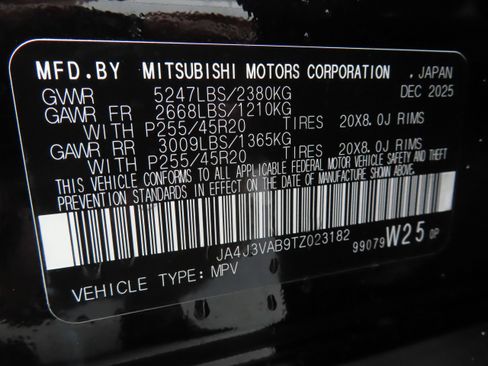 New 2026 Mitsubishi Outlander SE FWD image 28