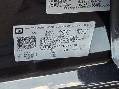Used 2023 GMC Sierra 1500 SLT w/ SLT Premium Plus Package AWD/4WD image 29