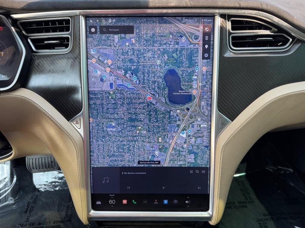 Used 2015 Tesla Model S 85D AWD/4WD image 35