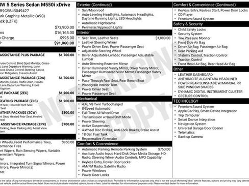 Used 2018 BMW M550i xDrive image 43